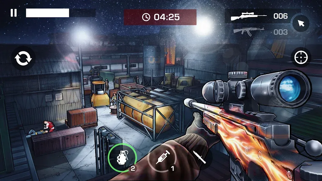 Gun Shooting Games Offline FPS (Ган 2)  [МОД Много монет] Screenshot 2