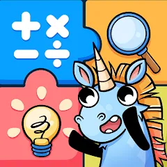 Скачать взломанную Math&Logic games for kids  [МОД Mega Pack] - последняя версия apk на Андроид