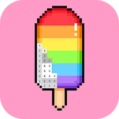 Скачать взломанную Paint by Number - Pixel Art  [МОД Menu] - стабильная версия apk на Андроид