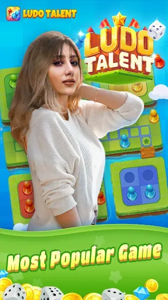 Ludo Talent - Game & Chatroom (Лудо Талент)  [МОД Бесконечные деньги] Screenshot 1