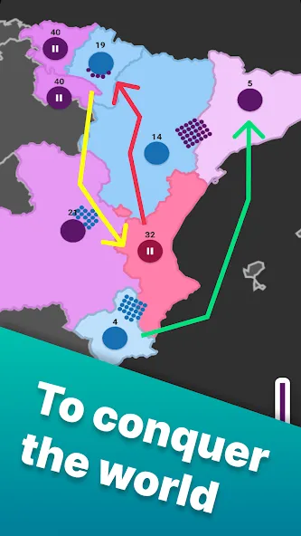 Territory games: tactics war (Тактикс ио)  [МОД Много денег] Screenshot 2