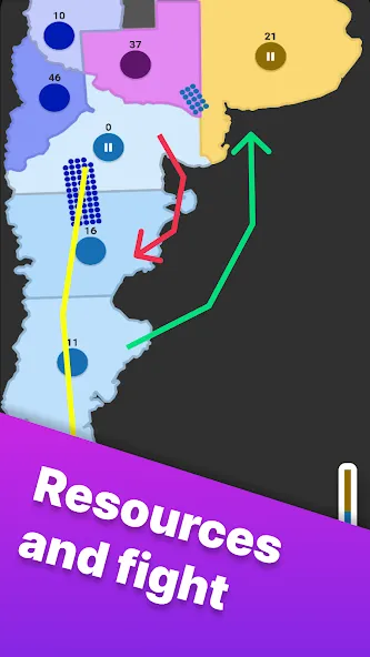 Territory games: tactics war (Тактикс ио)  [МОД Много денег] Screenshot 5
