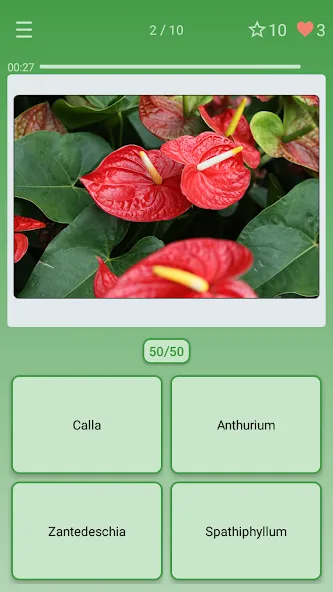 Quiz: Flowers, Plants  [МОД Много монет] Screenshot 1