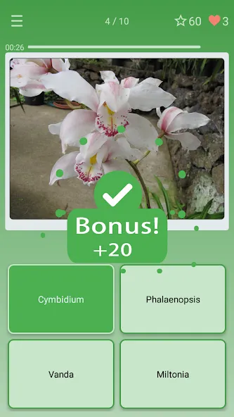 Quiz: Flowers, Plants  [МОД Много монет] Screenshot 2