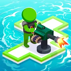 Взлом War of Rafts: Crazy Sea Battle (Война плотов)  [МОД Unlocked] - стабильная версия apk на Андроид